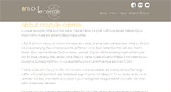 Desktop Screenshot of cracklecreme.com